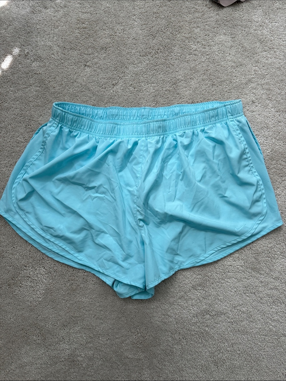 Nike Dri-FIT Blue Elastic Waist Running Shorts Size 2X